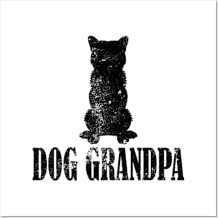 Shiba Inu Dog Grandpa Posters and Art